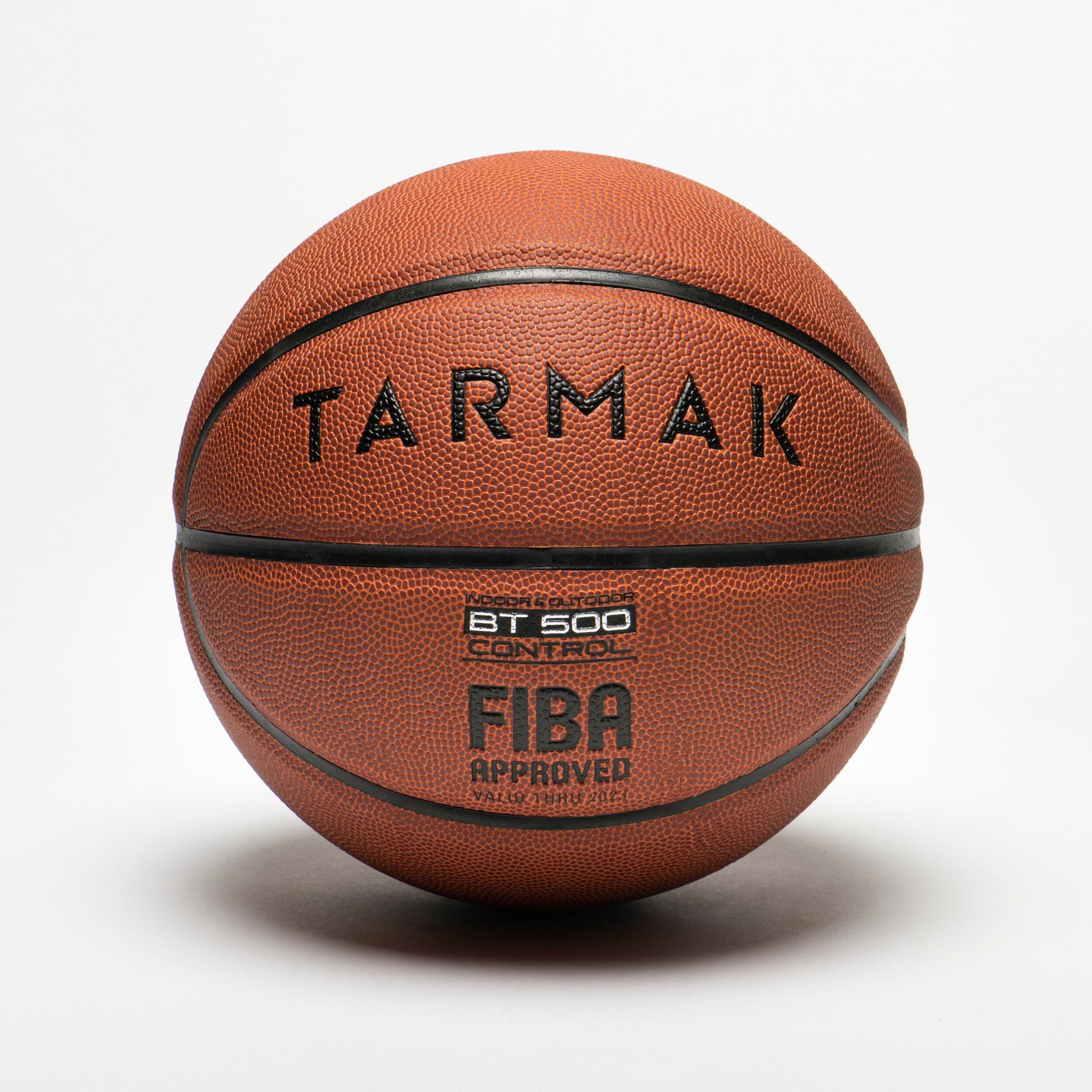 Balón de básquetbol BT500 talla 7 Café FIBA